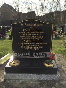 Family gravestone