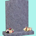 Simple traditional shape headstone
