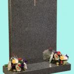 simply elegant granite headstone