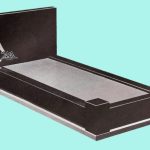 Robust dense black granite all polished kerbed memorial