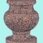 Memorial vase urn shape