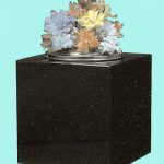 Memorial vase block shape