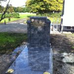 Completed memorial