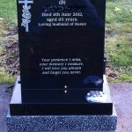memorial headstone